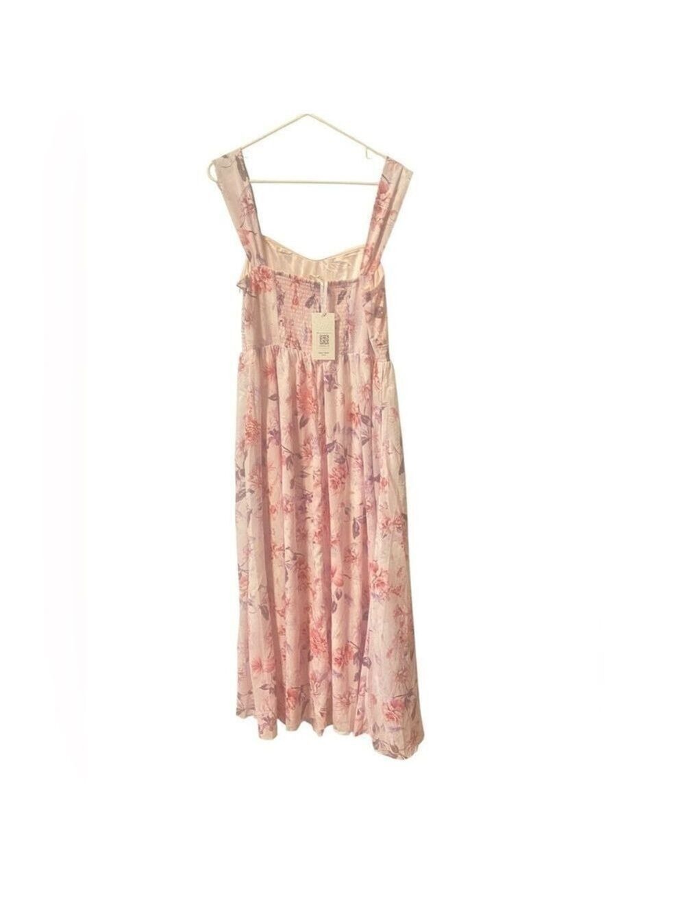 Grace Karin Floral Maxi Dress Pink Purple Extra Large - Picture 4 of 7